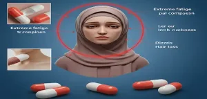 أعراض نقص فيتامين b12 عند النساء