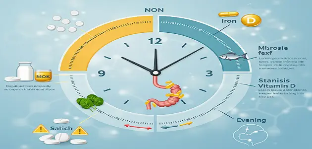 أفضل وقت لتناول حبوب الكالسيوم وفيتامين د