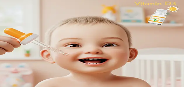قطرات فيتامين d3 للاطفال