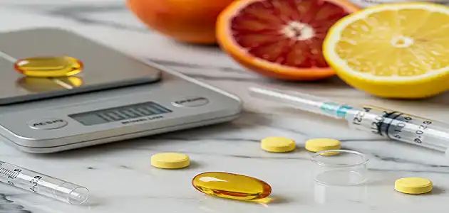 كبسولات فيتامين سي 1000 كم مرة باليوم
