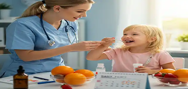 أفضل وقت لتناول الحديد للأطفال